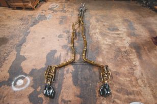 Valvetronic Designs Titanium Valved Exhaust System Mercedes-Benz E63 (W212) 2007-2015
