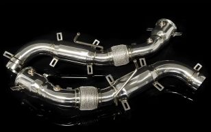 Boost Logic High-Flow Downpipes for McLaren MP4-12c / 650s 2011-2017