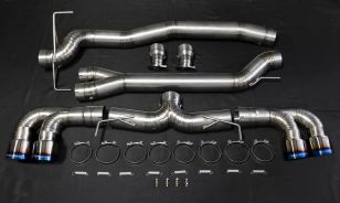 Boost Logic Titanium Magnum Exhaust System for Nissan R35 GTR 2009+