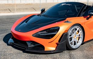 1016 Industries Carbon Fiber Front Lip w/ Uprights for McLaren 750S 2024+