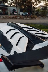 1016 Industries Carbon Fiber Roof Scoop for Lamborghini Aventador SVJ 2018-2021