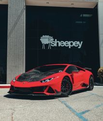 1016 Industries Carbon Fiber Front Aero Lip for Lamborghini Huracan EVO (AWD only) 2019-2024