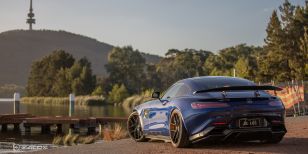 ZACOE Carbon Fiber Side Skirt Set for C190 Mercedes-Benz AMG GT / S (2015-2022)
