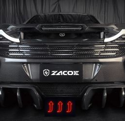 ZACOE Carbon Fiber OEM-Style Upper Rear Diffuser for McLaren MP4-12C (2011-2014) / 650S (2014-2017)