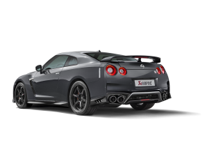 Akrapovic Titanium Evolution Line Catback Exhaust w/ Carbon Tips for Nissan R35 GT-R 2008-2025