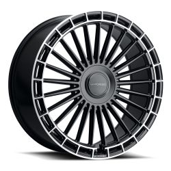 MV Forged+ Vertical Forged 24'' MVF40 Gloss Black Diamond Ring Wheel
