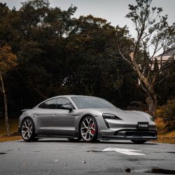 ZACOE Carbon Fiber Front Lip for Porsche Taycan Base/4S 2019+