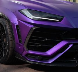 1016 Industries Carbon Fiber Front Grille Forks for Lamborghini Urus 2018+
