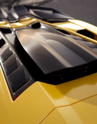 1016 Industries Roof Scoop for Lamborghini Revuelto 2023+