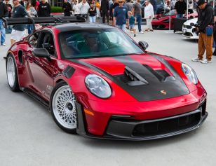 1016 Industries Carbon Fiber Front Lip with Uprights for Porsche 911 GT3 RS 992 2022+