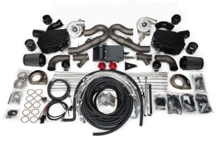 AMS Performance ALPHA G35-1050 Twin Turbo Kit (No ECU/TCU Calibration Service or Software, or Boost Control System) for Audi R8 (Coupe 2017-2019)