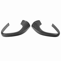 Exotic Car Gear Carbon Fiber Lower Mirror Cover Trim Set for Ferrari Roma 2019+