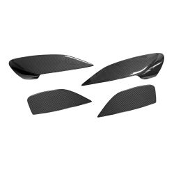 Exotic Car Gear Carbon Fiber Taillight Trim Covers for Ferrari Roma 2019+
