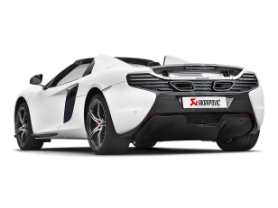 Akrapovic Titanium Slip-On Exhaust w/ Carbon Tips for McLaren 650S / 650S Spider 2014-2019