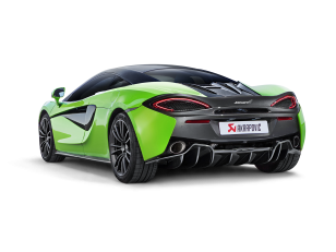 Akrapovic Slip-On Titanium Muffler w/ Carbon Tips for McLaren 540C / 570S / 570GT 2016-2020