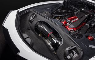 Eventuri Replacement Clear Polycarbonate Intake Trunk Panel for Chevrolet Corvette / Z06 (C8) 2020+