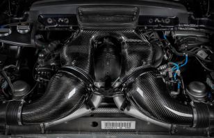 Eventuri Black Carbon Fiber Intake System for Porsche Turbo / Turbo S (991.1 / 991.2) 2014-2019