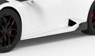 1016 Industries Carbon Fiber Side Skirts for Lamborghini Huracan LP610-4 2014-2019