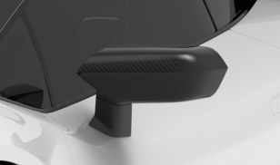 1016 Industries Carbon Fiber Front Mirror Caps for Lamborghini Huracan Performante 2017-2019