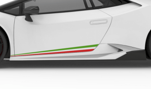1016 Industries Carbon Fiber Side Skirts for Lamborghini Huracan Performante 2017-2019