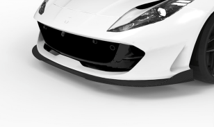 1016 Industries Carbon Fiber Front Aero Lip for Ferrari F8 2019+