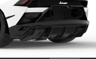 1016 Industries Carbon Fiber Rear Diffuser for Lamborghini Huracan EVO 2019-2024