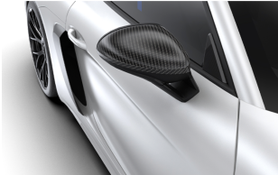 1016 Industries Carbon Fiber Mirror Caps for Porsche 718 GT4 RS 2022+