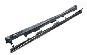 3D Design Carbon Fiber Side Skirt Set for Toyota GR Supra MK5 A90 2019+