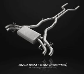 IPE SS Catback Exhaust System w/Remote for BMW X5M / X6M (F95 / F96) 2020+
