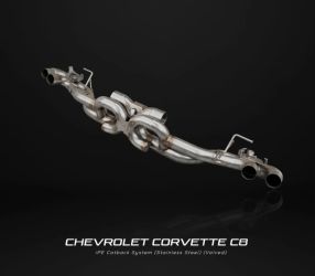 IPE SS Valved Catback Exhaust System for Chevrolet Corvette C8 2019+