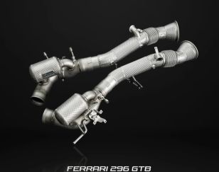 IPE SS Catback Exhaust System for Ferrari 296 GTB 2021+