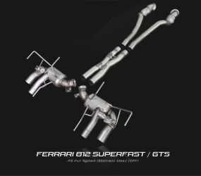 IPE SS Catback Exhaust System for Ferrari 812 Superfast / GTS 2017+