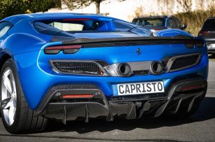Capristo Carbon Fiber Rear Diffuser for Ferrari 296 GTS / GTB 2021+