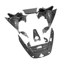 Exotic Car Gear Carbon Fiber 5 Piece Engine Bay Set for Ferrari SF90 Stradale 2019+