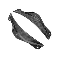 Exotic Car Gear Carbon Fiber Front Bumper Side Trim Set for Ferrari SF90 Stradale 2019+