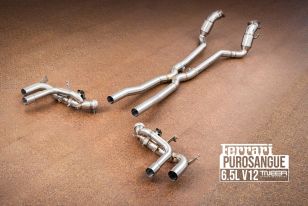 TNEER Valvetronic Scuderia Edition Exhaust System w/Race Pipes for Ferrari Purosangue 2023+